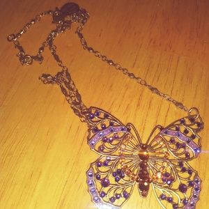 Anne Koplik Butterfly Necklace